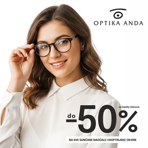 Obavijest o pogodnosti - Optika Anda